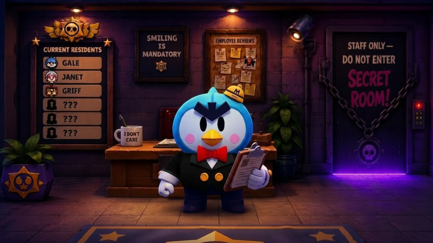 Mr. P's front desk